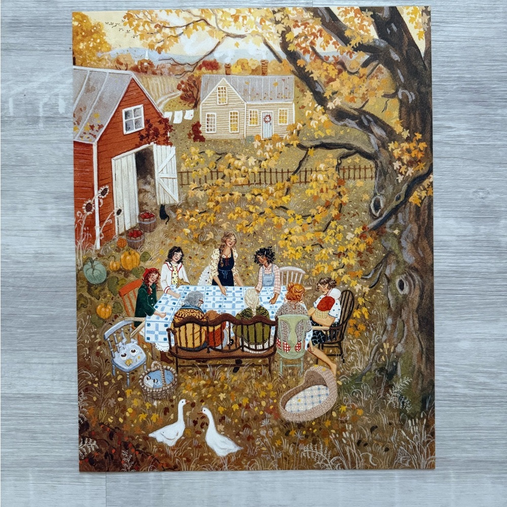 Lore Pemberton Autumn Gathering Art Print